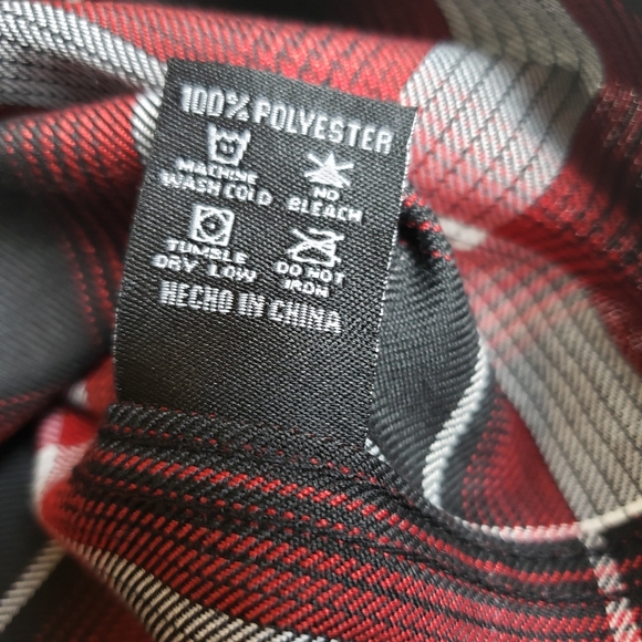 NWT Dixxon Men's Large "Iron Maiden 50th Anniversary" Flannel Shirt - Picture 10 of 12